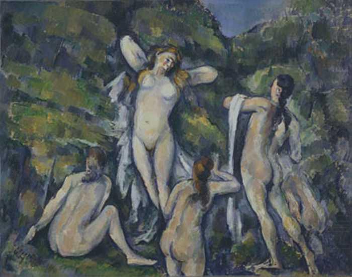Women Bathing, Paul Cezanne